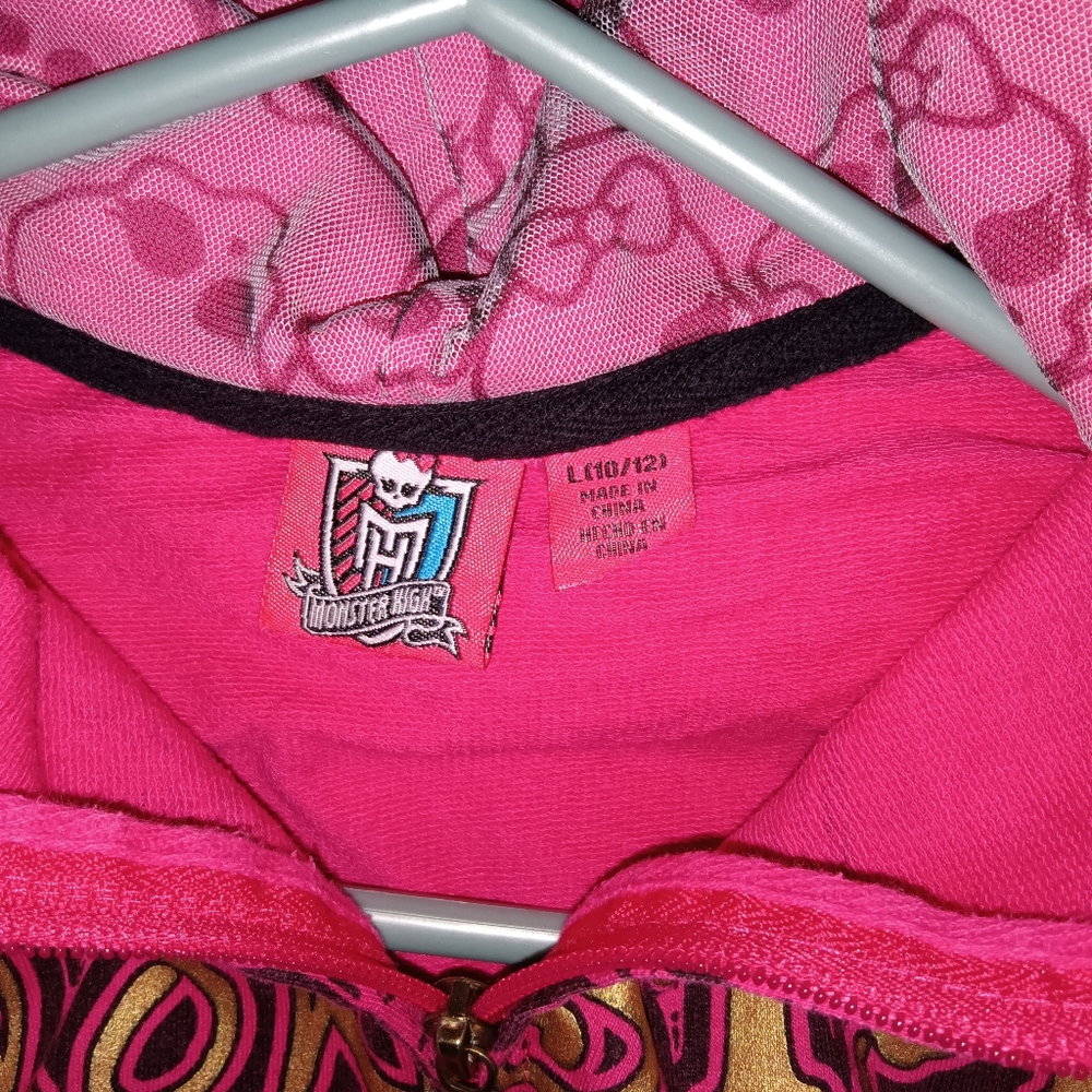 Monster High Pink Kids Jacket